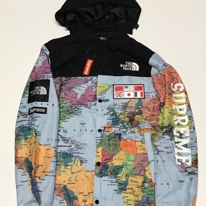 Supreme x The North Face Map Jacket